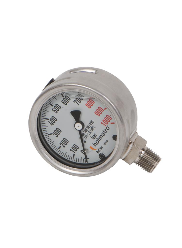 Manómetro presión trabajo LB.50-N2 0-80 bar Soldmand Wigam - Medición  precisa en trabajos de N2